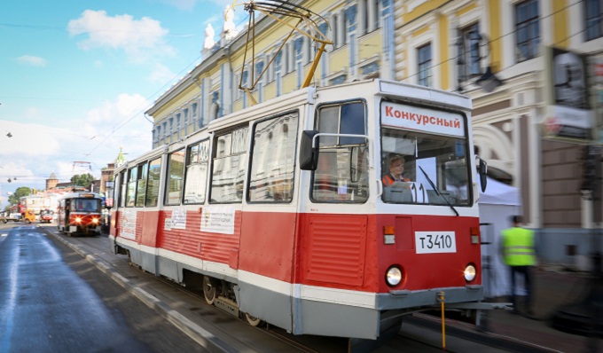 Где работает лучший российский водитель трамвая