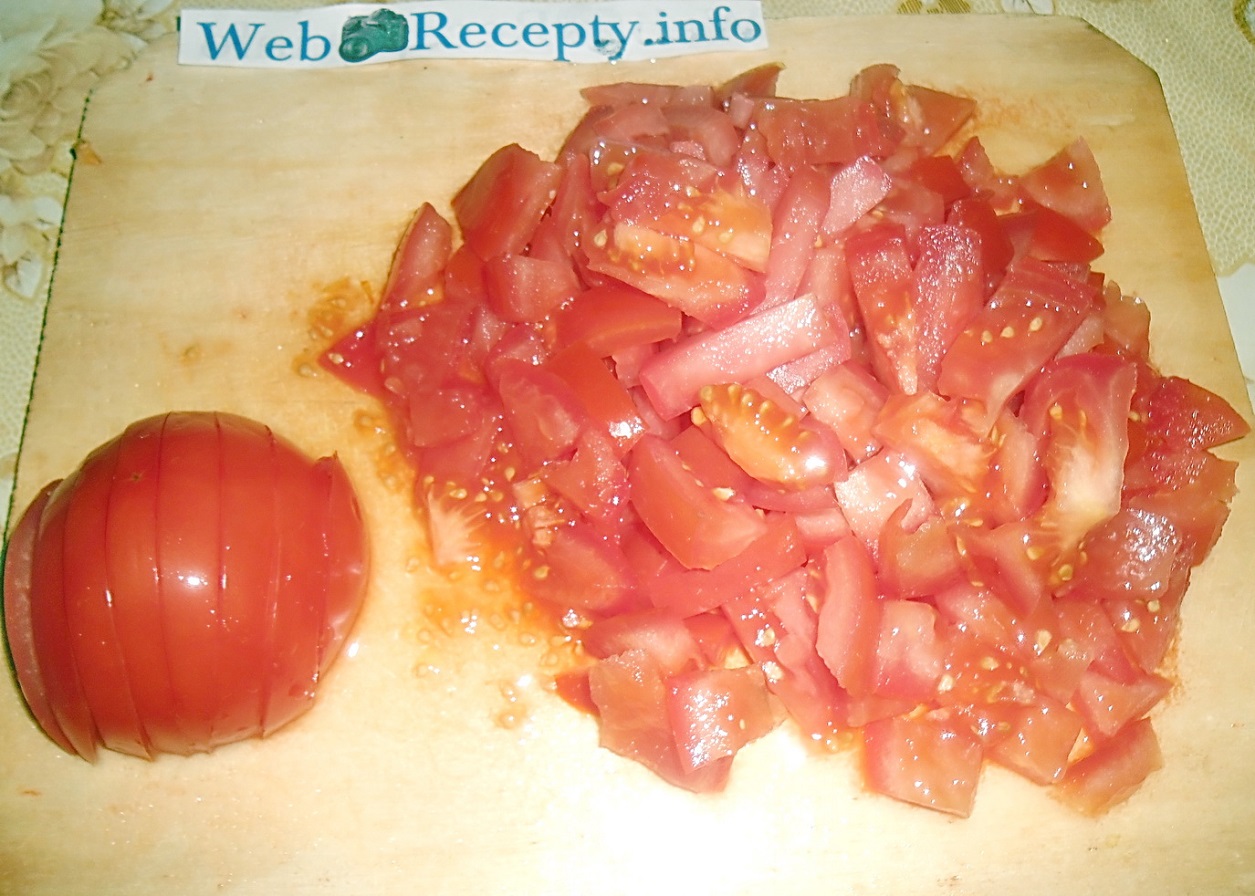Маринованный перец с помидорами