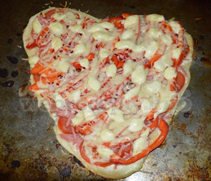 Рецепт быстрого приготовления пиццы в духовке